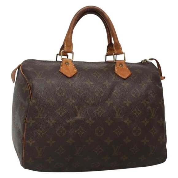 LOUIS VUITTON Monogram Speedy 30 Hand Bag M41526 LV Auth 138685 - Picture 1 of 16